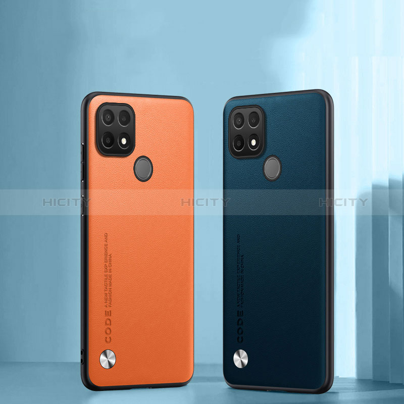 Funda Lujo Cuero Carcasa S02 para Realme C25Y