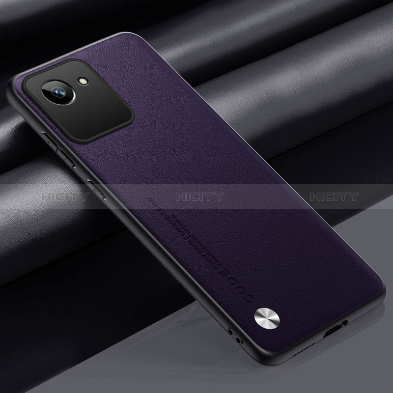 Funda Lujo Cuero Carcasa S02 para Realme C30