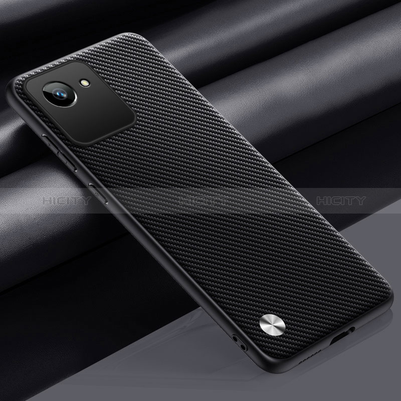 Funda Lujo Cuero Carcasa S02 para Realme C30