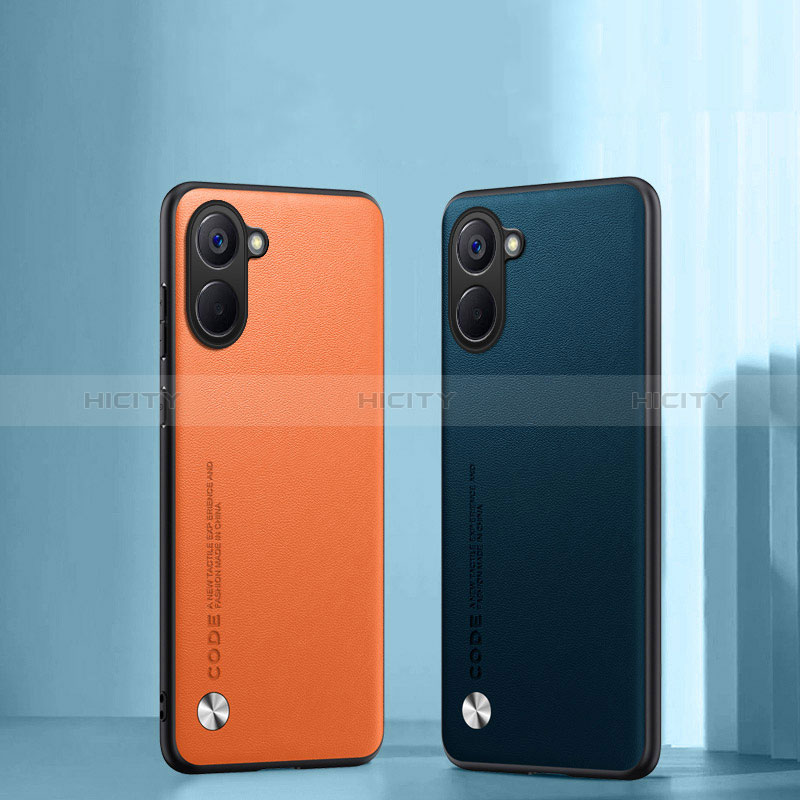 Funda Lujo Cuero Carcasa S02 para Realme V30t 5G