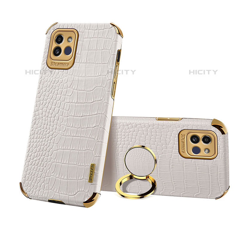 Funda Lujo Cuero Carcasa S02 para Samsung Galaxy A03