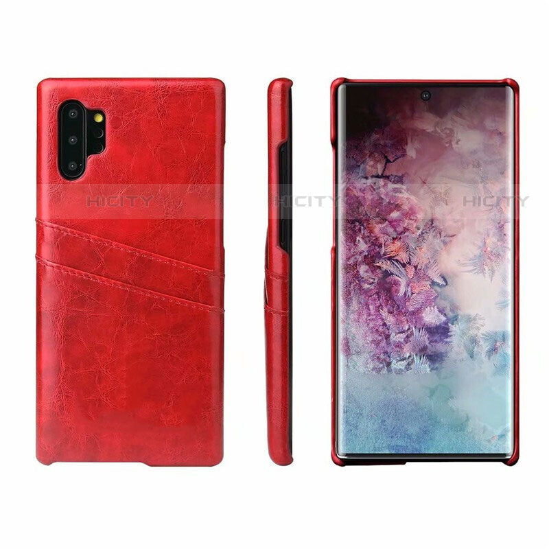 Funda Lujo Cuero Carcasa S02 para Samsung Galaxy Note 10 Plus