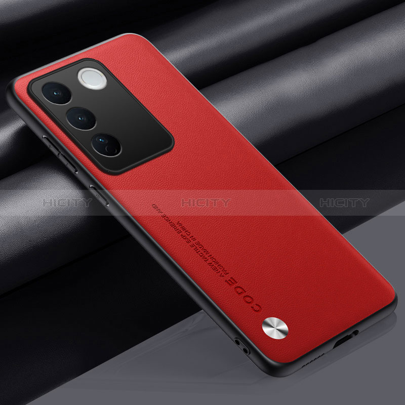 Funda Lujo Cuero Carcasa S02 para Vivo V27 Pro 5G