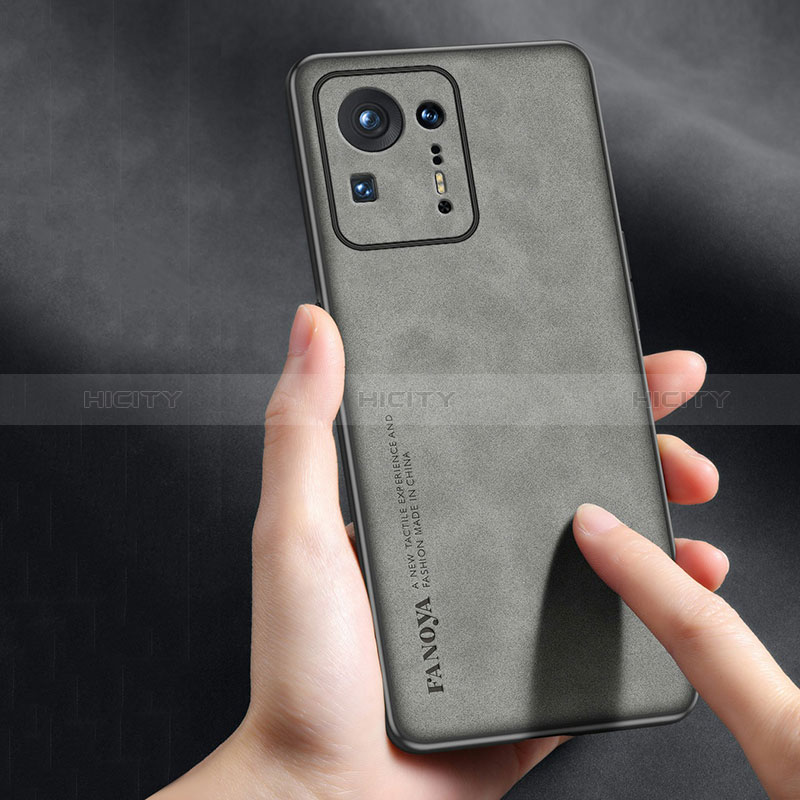 Funda Lujo Cuero Carcasa S02 para Xiaomi Mi Mix 4 5G