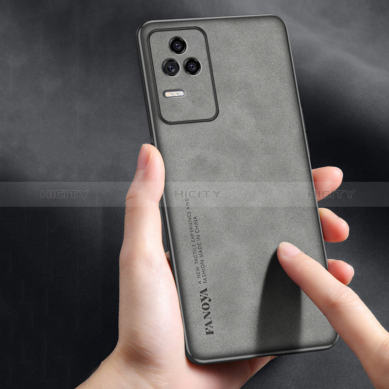 Funda Lujo Cuero Carcasa S02 para Xiaomi Poco F4 5G