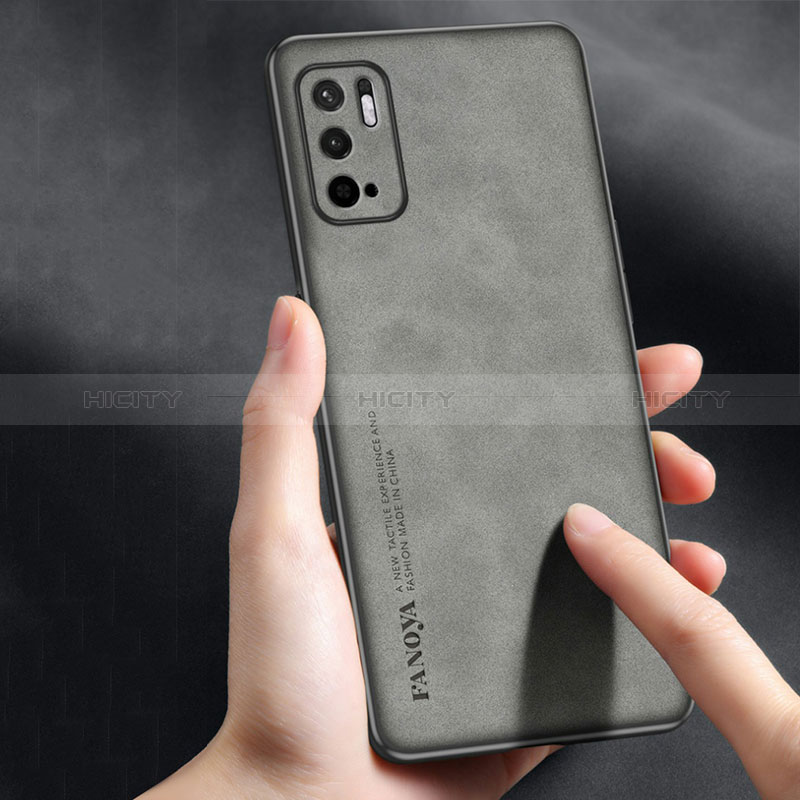 Funda Lujo Cuero Carcasa S02 para Xiaomi POCO M3 Pro 5G