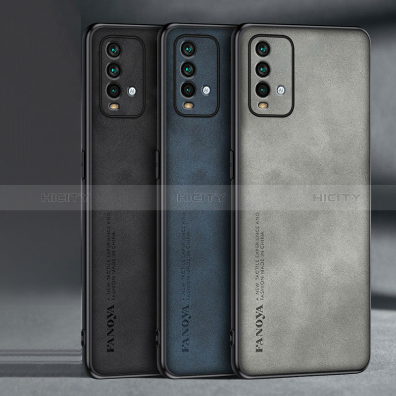 Funda Lujo Cuero Carcasa S02 para Xiaomi Redmi 9 Power