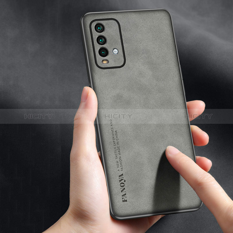 Funda Lujo Cuero Carcasa S02 para Xiaomi Redmi 9 Power