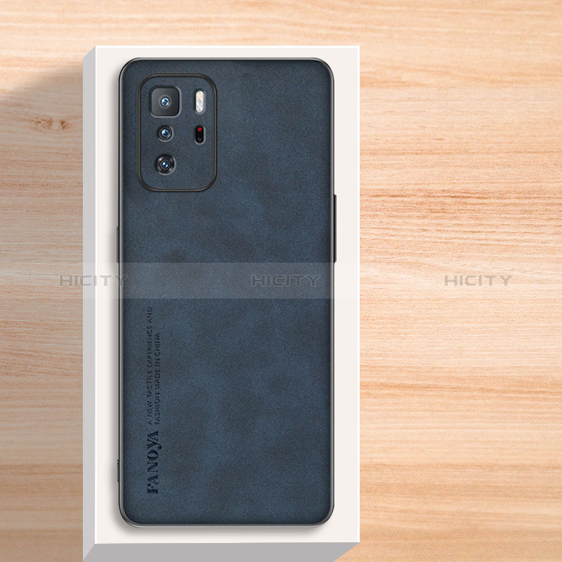 Funda Lujo Cuero Carcasa S02 para Xiaomi Redmi Note 10 Pro 5G