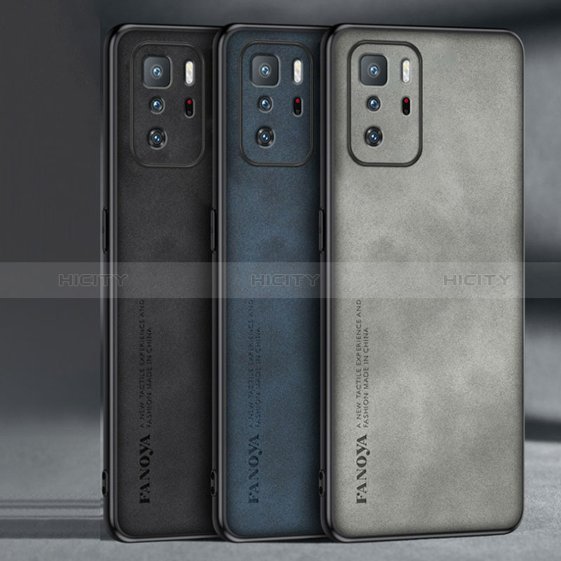 Funda Lujo Cuero Carcasa S02 para Xiaomi Redmi Note 10 Pro 5G