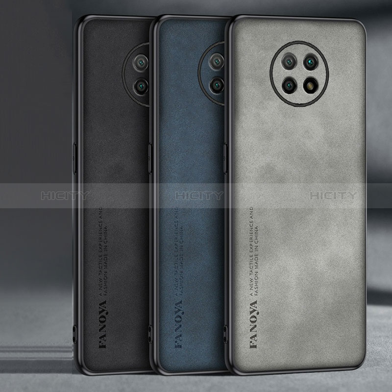 Funda Lujo Cuero Carcasa S02 para Xiaomi Redmi Note 9 5G