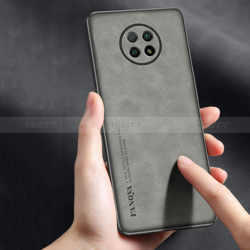 Funda Lujo Cuero Carcasa S02 para Xiaomi Redmi Note 9 5G