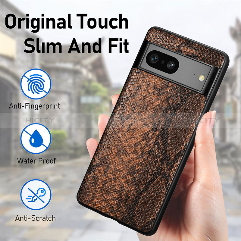 Funda Lujo Cuero Carcasa S02D para Google Pixel 7 5G