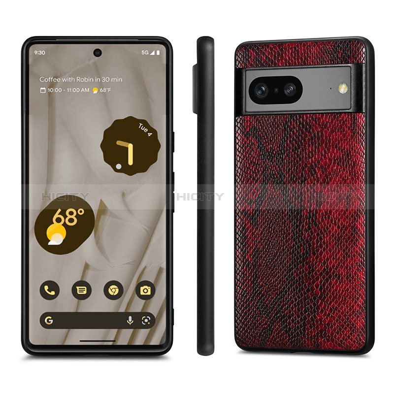 Funda Lujo Cuero Carcasa S02D para Google Pixel 7a 5G