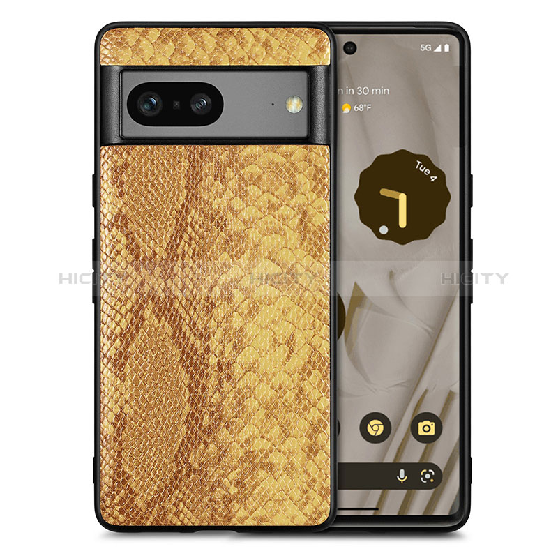 Funda Lujo Cuero Carcasa S02D para Google Pixel 7a 5G