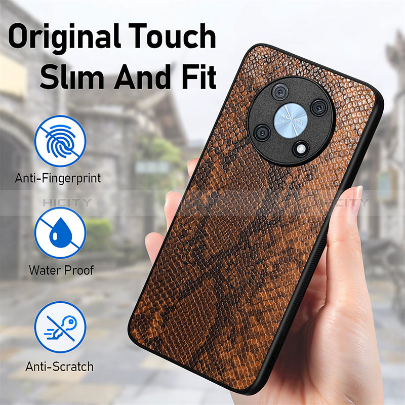 Funda Lujo Cuero Carcasa S02D para Huawei Enjoy 50 Pro