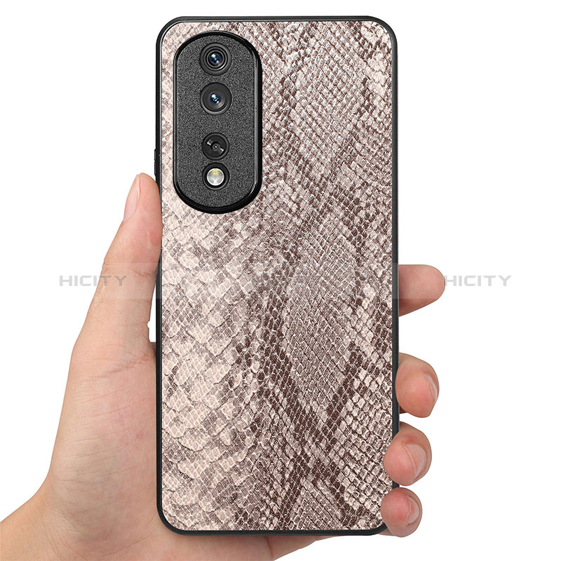 Funda Lujo Cuero Carcasa S02D para Huawei Honor 80 Pro 5G