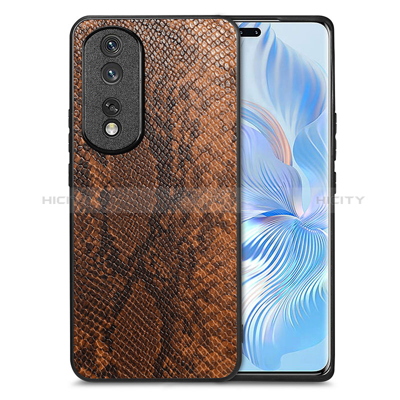 Funda Lujo Cuero Carcasa S02D para Huawei Honor 80 Pro 5G