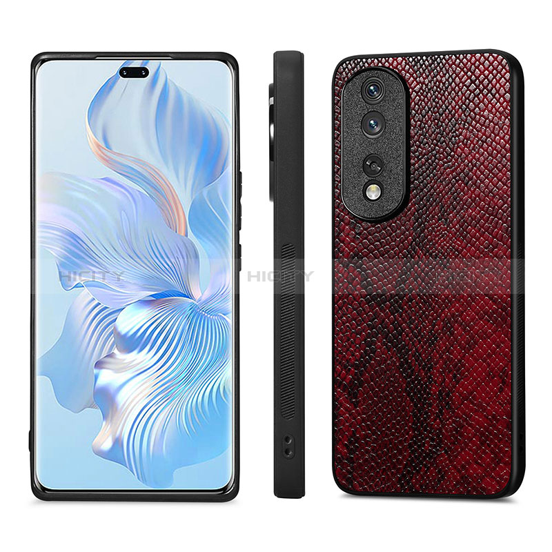 Funda Lujo Cuero Carcasa S02D para Huawei Honor 80 Pro 5G