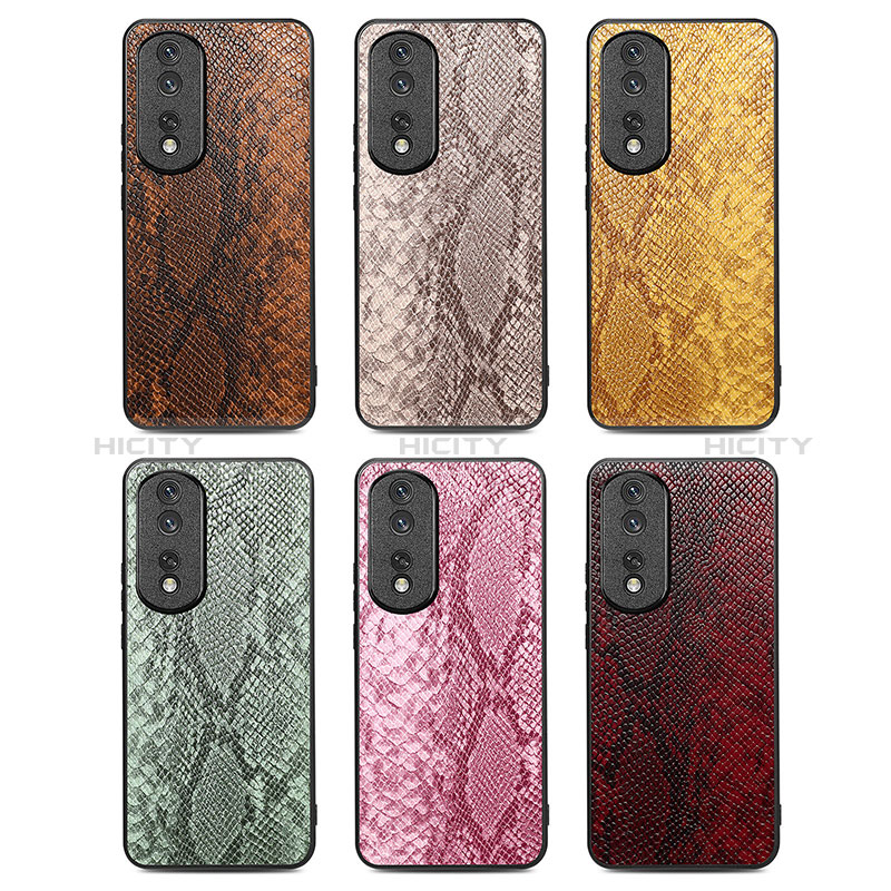 Funda Lujo Cuero Carcasa S02D para Huawei Honor 80 Pro Flat 5G