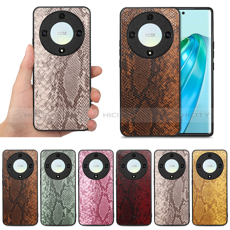 Funda Lujo Cuero Carcasa S02D para Huawei Honor Magic5 Lite 5G