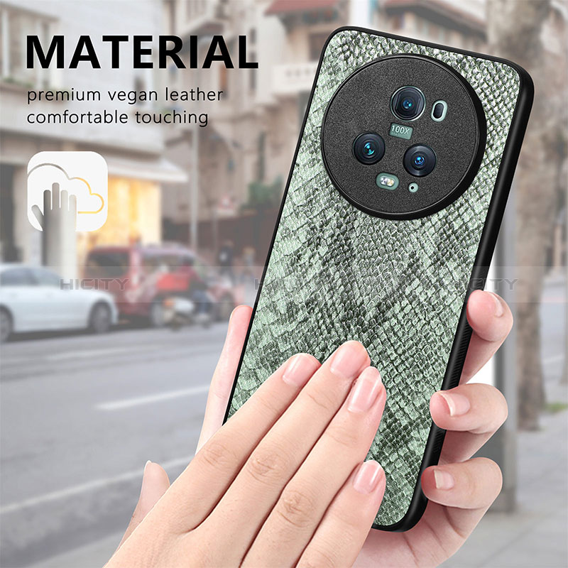 Funda Lujo Cuero Carcasa S02D para Huawei Honor Magic5 Pro 5G