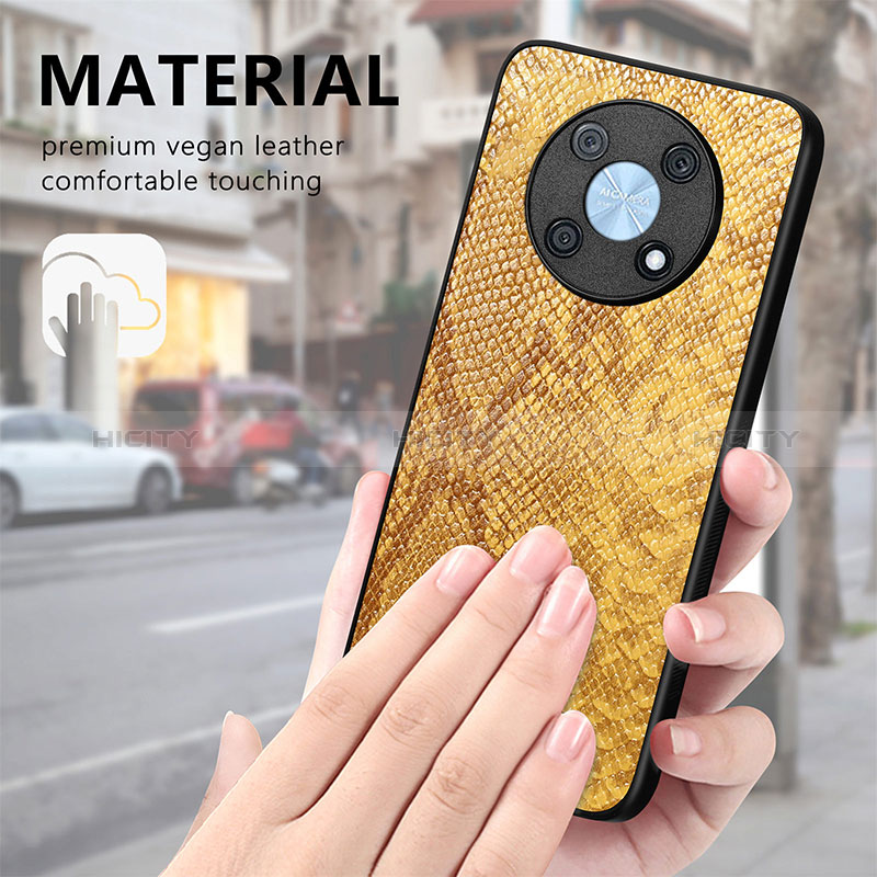 Funda Lujo Cuero Carcasa S02D para Huawei Nova Y90