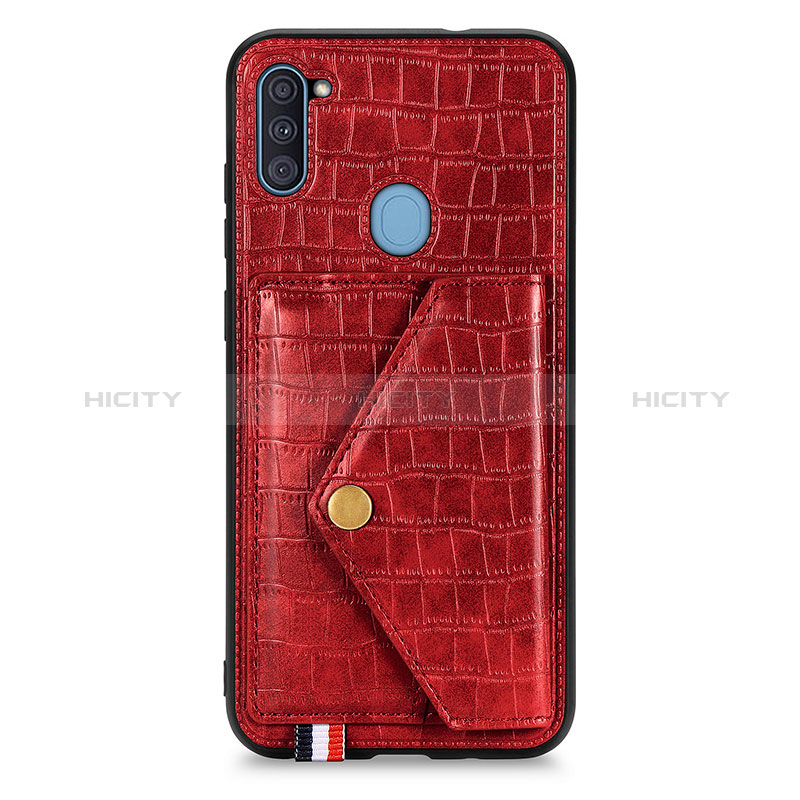 Funda Lujo Cuero Carcasa S02D para Samsung Galaxy M11