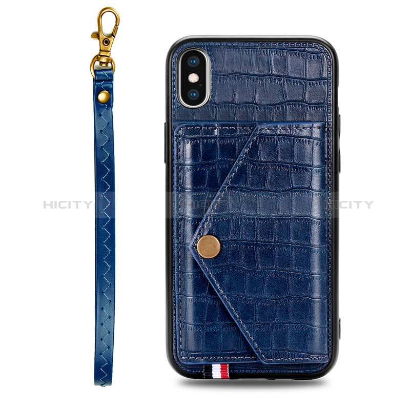 Funda Lujo Cuero Carcasa S02D para Samsung Galaxy M11