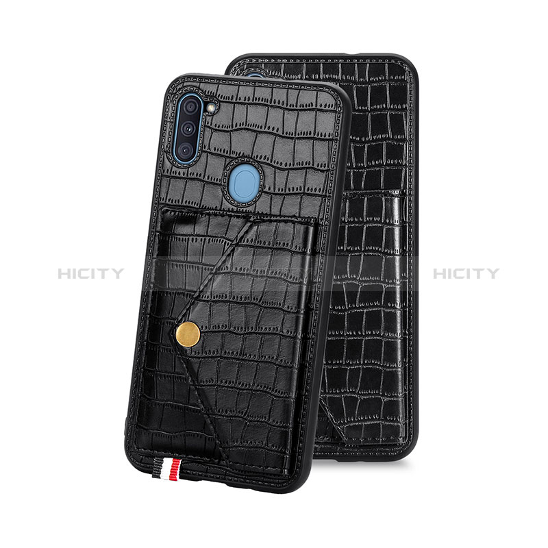 Funda Lujo Cuero Carcasa S02D para Samsung Galaxy M11