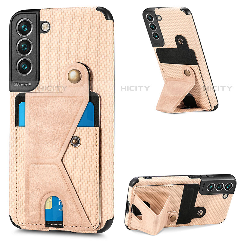 Funda Lujo Cuero Carcasa S02D para Samsung Galaxy S21 Plus 5G