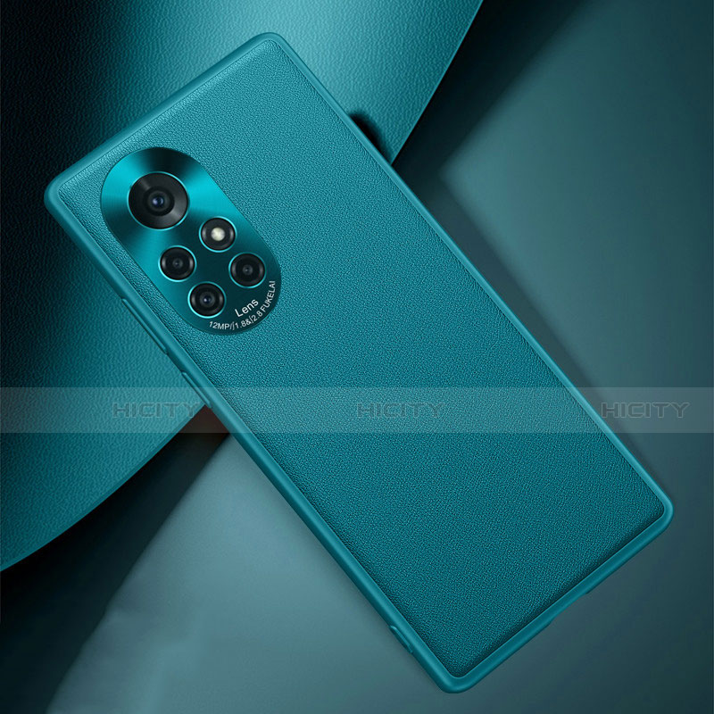 Funda Lujo Cuero Carcasa S03 para Huawei Nova 8 Pro 5G Cian