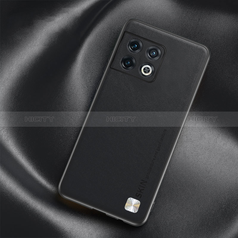 Funda Lujo Cuero Carcasa S03 para OnePlus 10 Pro 5G Negro