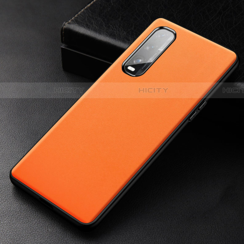 Funda Lujo Cuero Carcasa S03 para Oppo Find X2