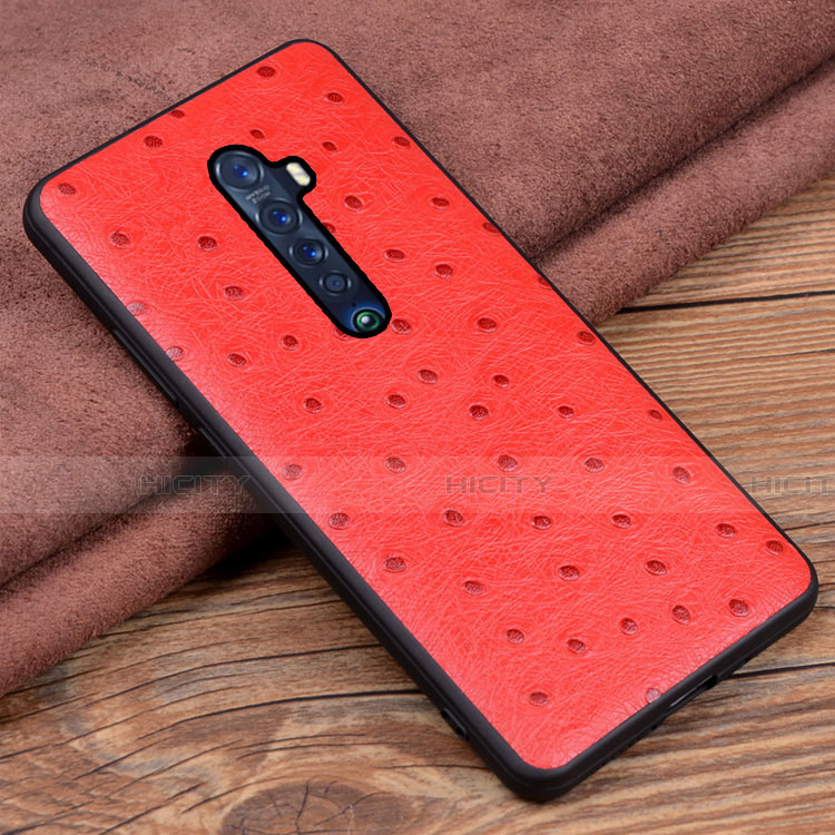 Funda Lujo Cuero Carcasa S03 para Oppo Reno2