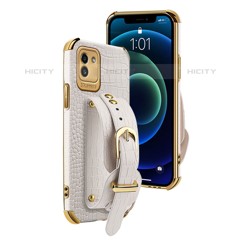 Funda Lujo Cuero Carcasa S03 para Samsung Galaxy A03