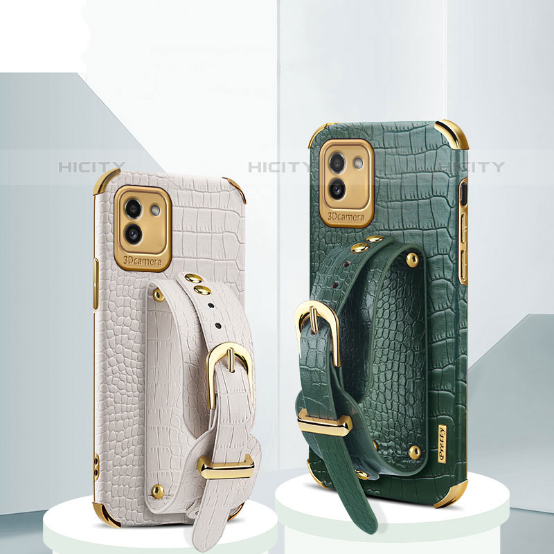 Funda Lujo Cuero Carcasa S03 para Samsung Galaxy A03