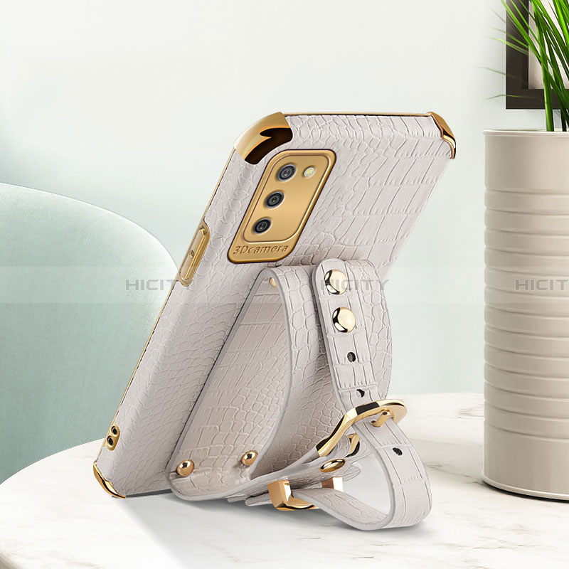 Funda Lujo Cuero Carcasa S03 para Samsung Galaxy F02S SM-E025F