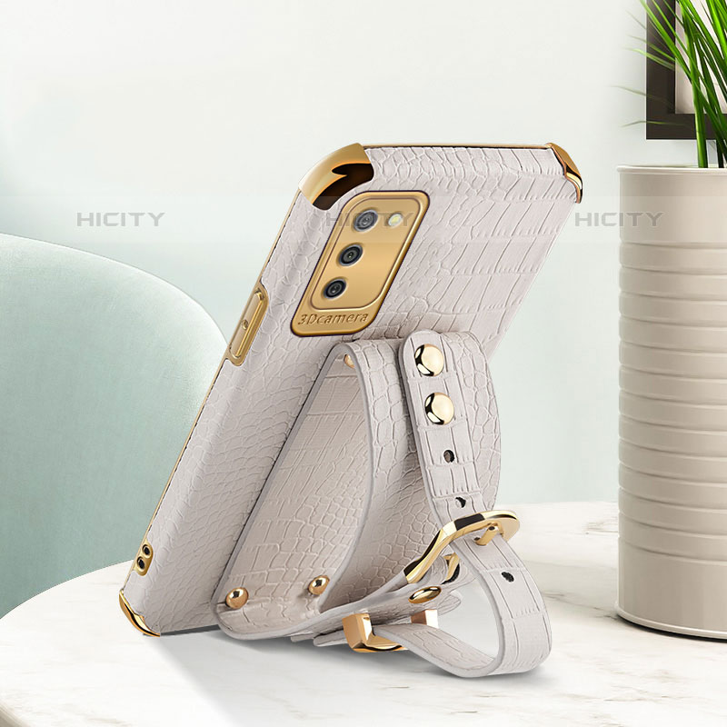 Funda Lujo Cuero Carcasa S03 para Samsung Galaxy M02s