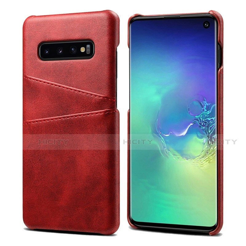 Funda Lujo Cuero Carcasa S03 para Samsung Galaxy S10