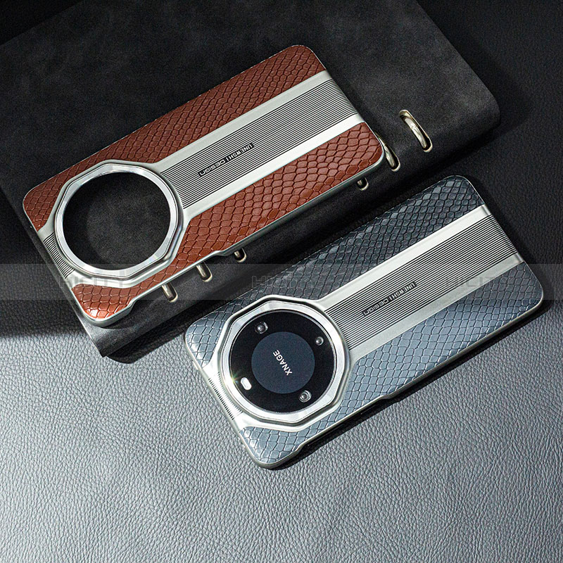 Funda Lujo Cuero Carcasa S04 para Huawei Mate 60