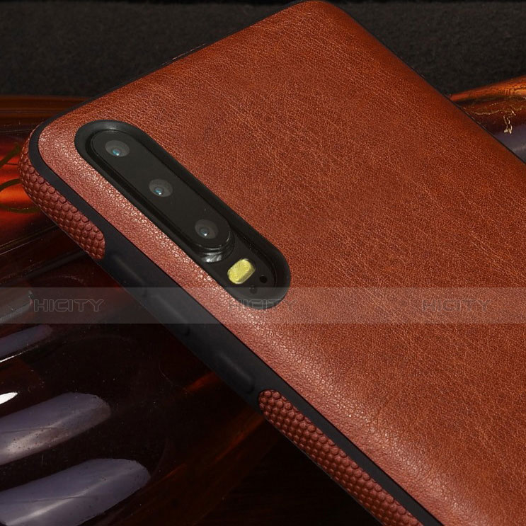 Funda Lujo Cuero Carcasa S04 para Huawei P30