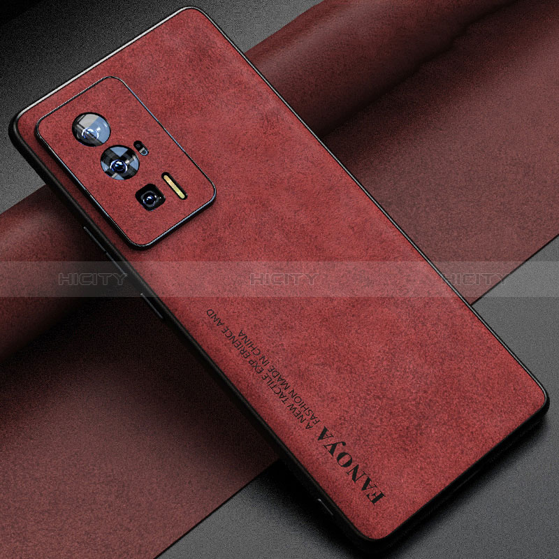 Funda Lujo Cuero Carcasa S04 para Xiaomi Redmi K60 5G