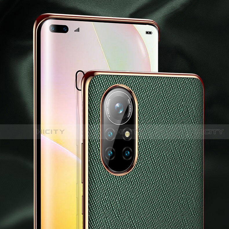 Funda Lujo Cuero Carcasa S05 para Huawei Nova 8 Pro 5G