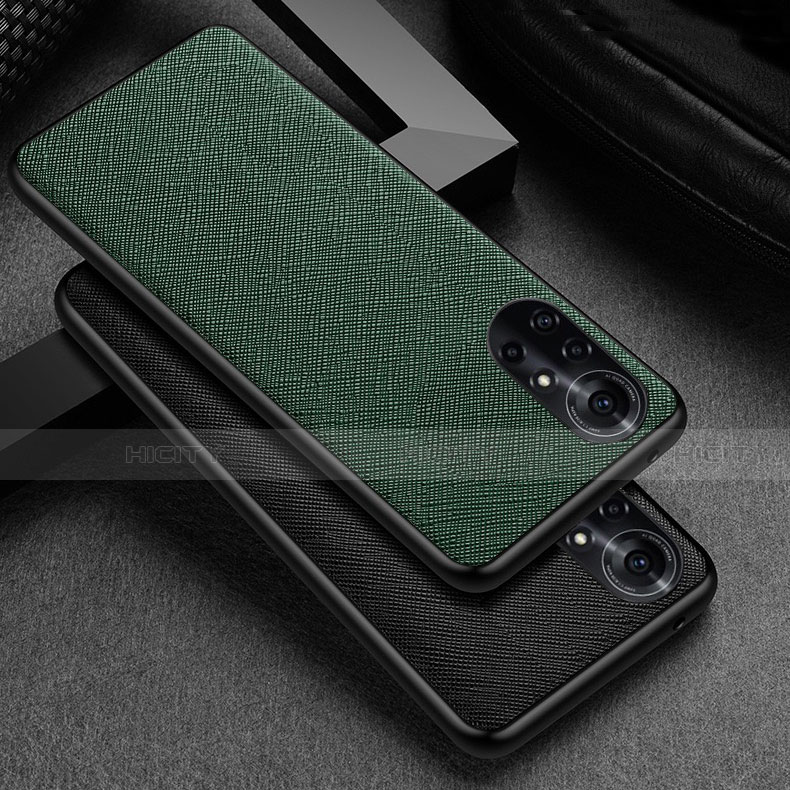 Funda Lujo Cuero Carcasa S06 para Huawei Nova 8 5G