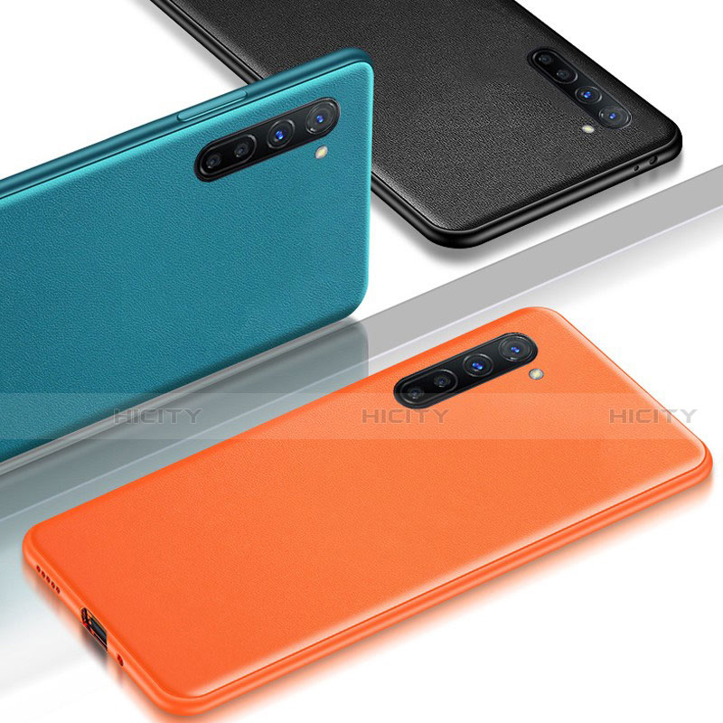 Funda Lujo Cuero Carcasa S06 para Oppo F15