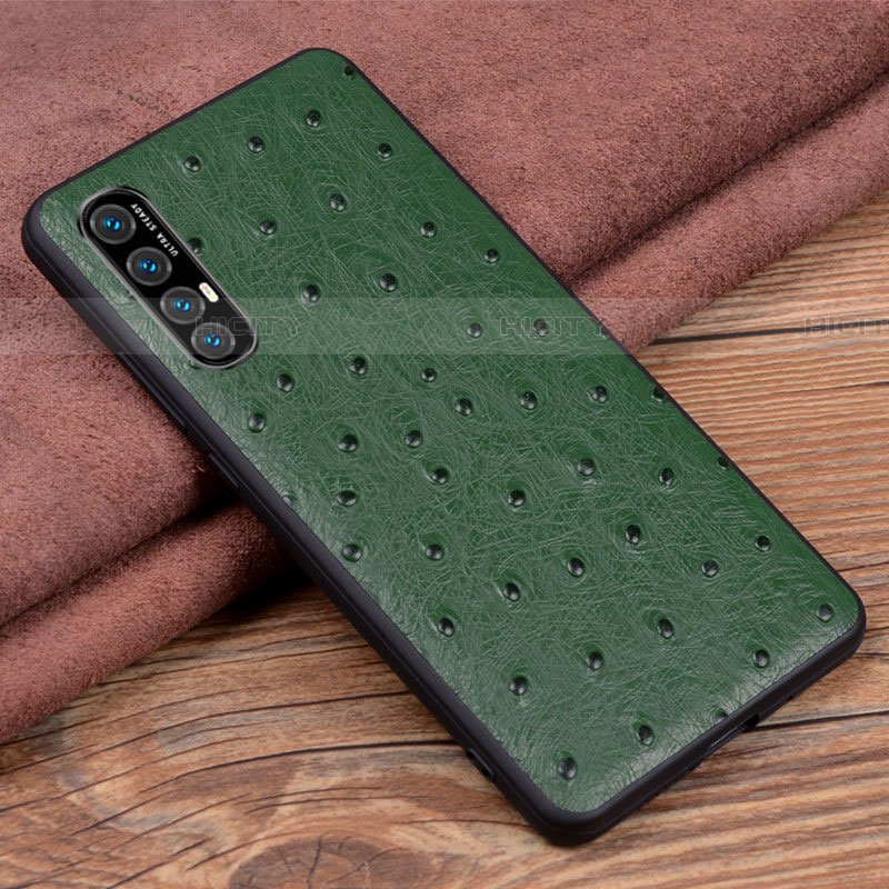 Funda Lujo Cuero Carcasa S07 para Oppo Reno3 Pro