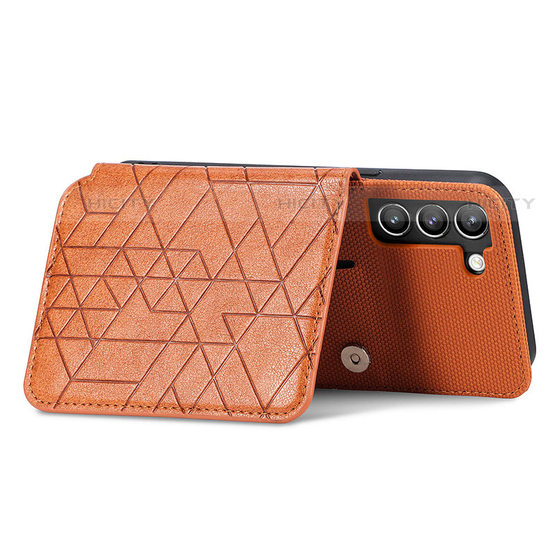 Funda Lujo Cuero Carcasa S08D para Samsung Galaxy S21 Plus 5G