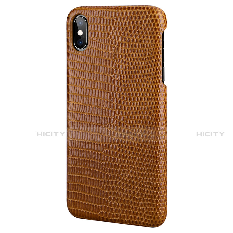 Funda Lujo Cuero Carcasa S12 para Apple iPhone X