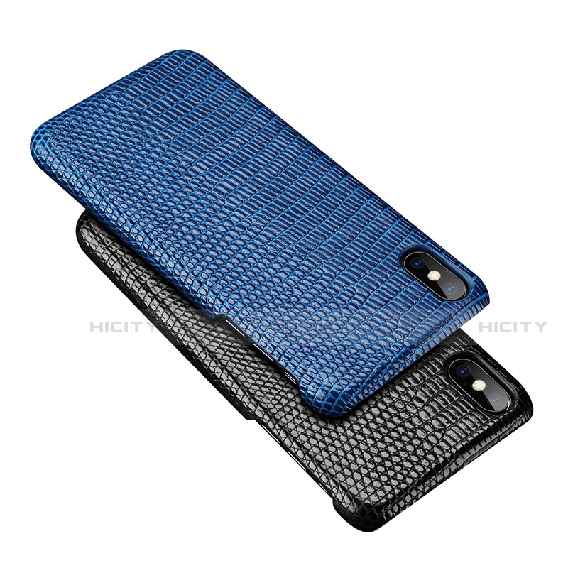 Funda Lujo Cuero Carcasa S12 para Apple iPhone Xs